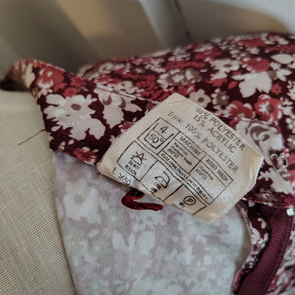 Vintage 1960s Linzi Long Sleeve Fit and Flare Knee Length Dress Women's Size L - Picture 9 of 15